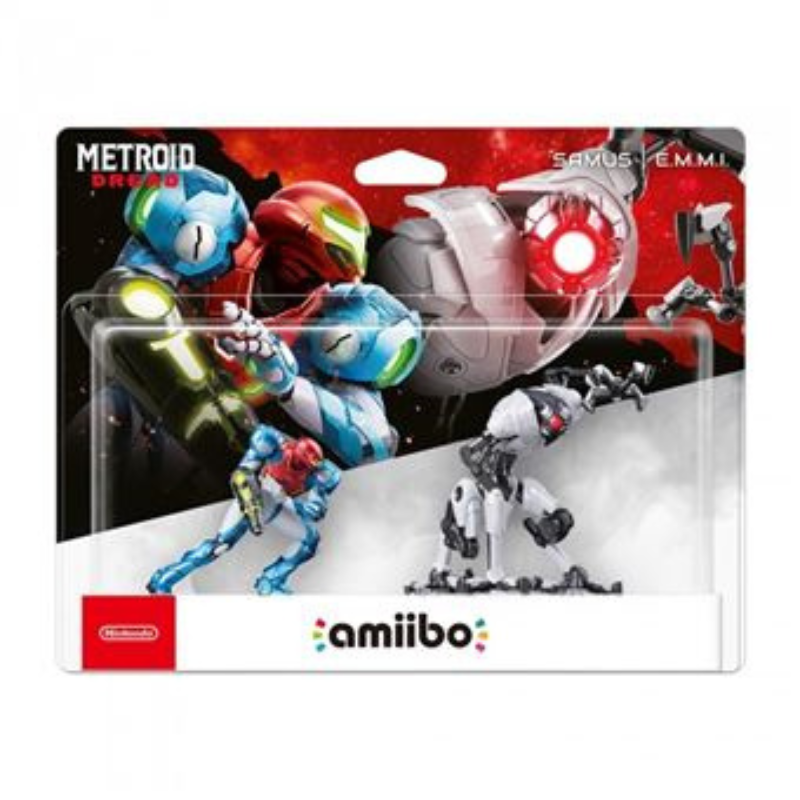 Amiibo Metroid Samus e E.M.M.I. - Metroid Dread