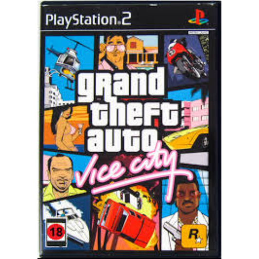 Grand Theft Auto: Vice City PS2 (Usado)