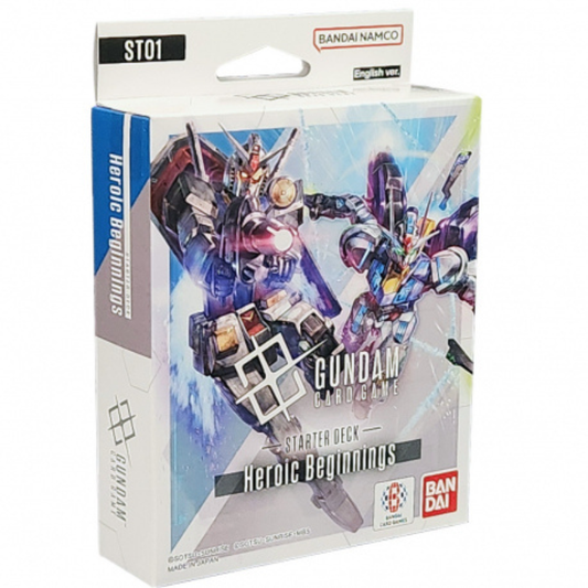 Gundam Card Game Starter Inícios Heroicos ST01